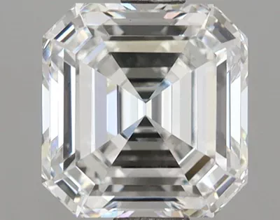 1.01ct E VS1 Very Good Cut Asscher Lab Grown Diamond