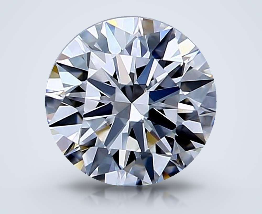 0.44ct D FL Rare Carat Ideal Cut Round Diamond
