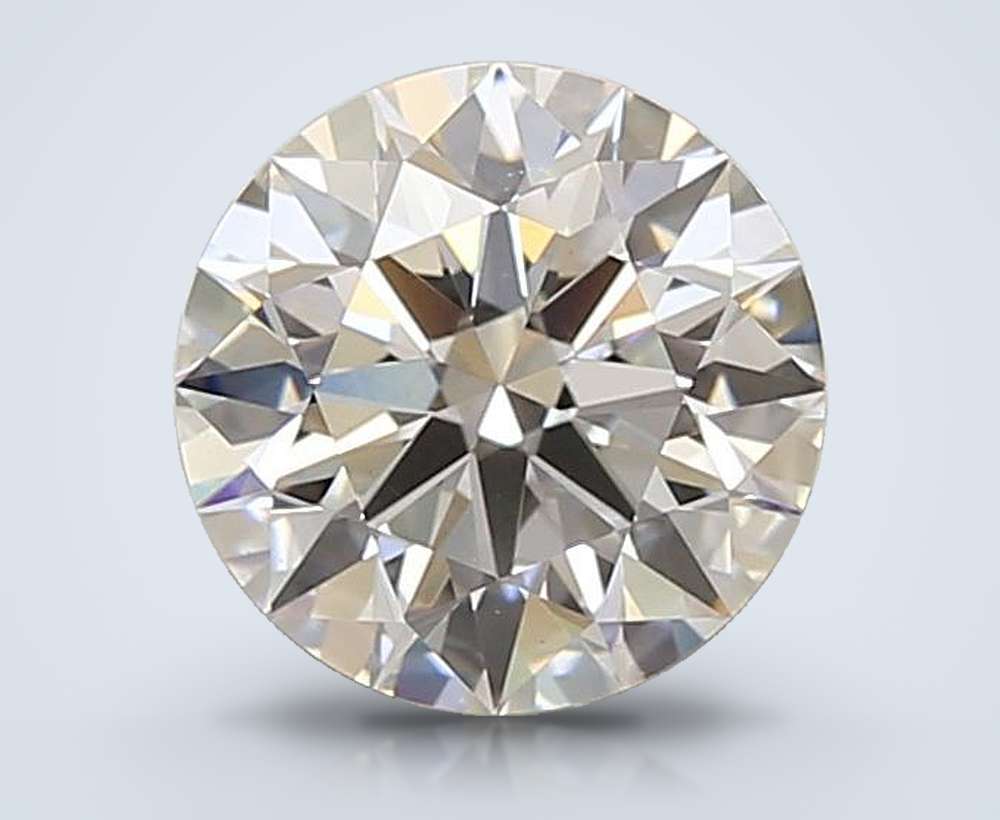 1.66ct F VS1 Rare Carat Ideal Cut Round Lab Grown Diamond