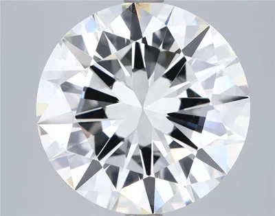 3.84ct J VS1 Very Good Cut Round Diamond