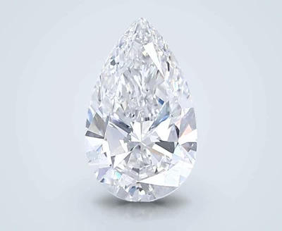 1.00ct F VS1 Very Good Cut Pear Lab Grown Diamond