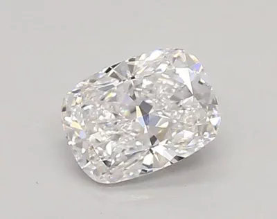 0.61ct D VVS2 Rare Carat Ideal Cut Cushion Lab Grown Diamond