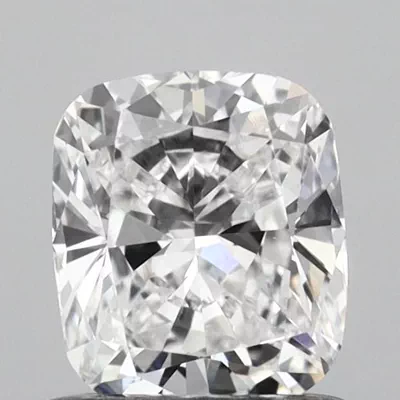 0.82ct D VVS2 Rare Carat Ideal Cut Cushion Lab Grown Diamond