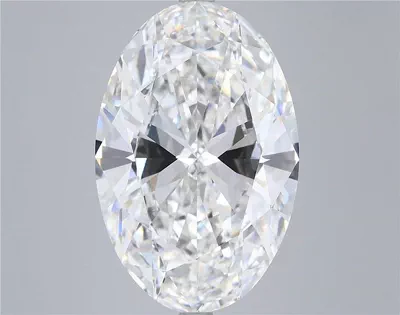 10.09ct F VS1 Rare Carat Ideal Cut Oval Lab Grown Diamond