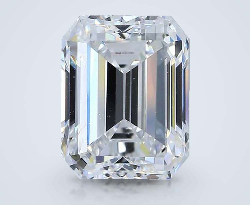2.80ct E VS1 Very Good Cut Emerald Diamond