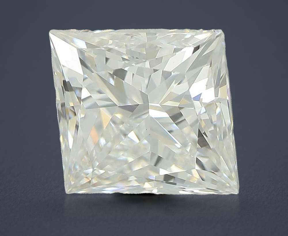 2.56ct E VS1 Rare Carat Ideal Cut Princess Lab Grown Diamond