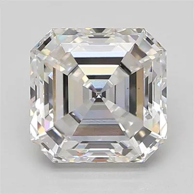 3.02ct E VS1 Rare Carat Ideal Cut Asscher Lab Grown Diamond