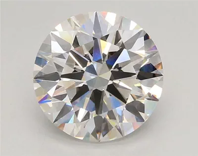 4.00ct F VVS2 Excellent Cut Round Lab Grown Diamond