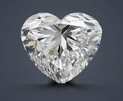0.52ct D SI2 Excellent Cut Heart Diamond
