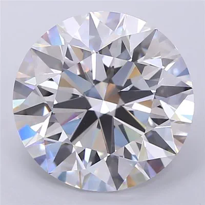 6.55ct E VVS1 Rare Carat Ideal Cut Round Lab Grown Diamond