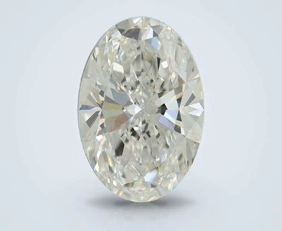 3.75ct E VS2 Rare Carat Ideal Cut Oval Lab Grown Diamond