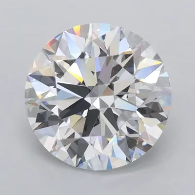 1.77ct D FL Rare Carat Ideal Cut Round Lab Grown Diamond