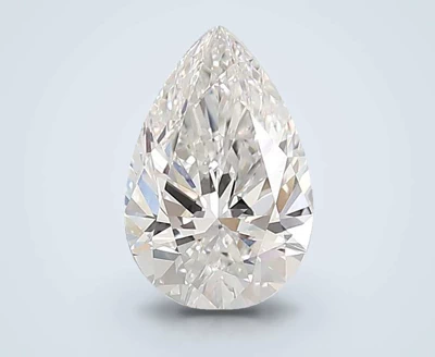 3.53ct F VS1 Rare Carat Ideal Cut Pear Lab Grown Diamond