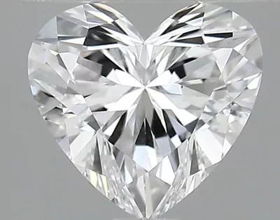 1.39ct F VS1 Rare Carat Ideal Cut Heart Lab Grown Diamond