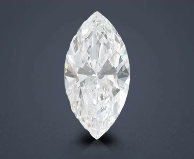 2.10ct D IF Rare Carat Ideal Cut Marquise Lab Grown Diamond