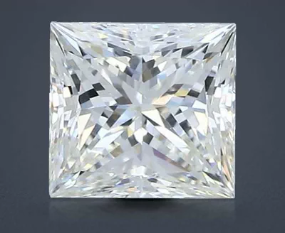 1.55ct J VS2 Rare Carat Ideal Cut Princess Diamond
