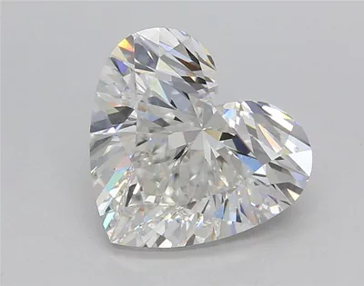 3.02ct E VS1 Rare Carat Ideal Cut Heart Lab Grown Diamond