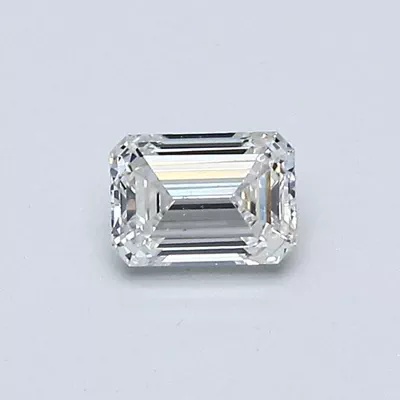 0.35ct F SI1 Rare Carat Ideal Cut Emerald Diamond