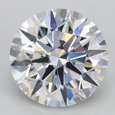 1.26ct D VS1 Rare Carat Ideal Cut Round Lab Grown Diamond