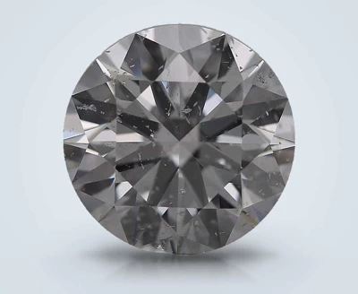 3.12ct D SI2 Rare Carat Ideal Cut Round Diamond