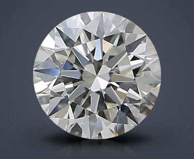 2.07ct K VVS1 Rare Carat Ideal Cut Round Diamond