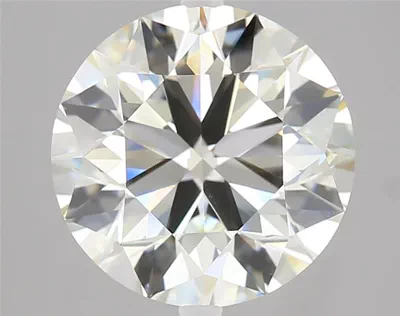 4.02ct J VS1 Excellent Cut Round Diamond