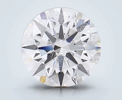 5.39ct E SI2 Rare Carat Ideal Cut Round Lab Grown Diamond
