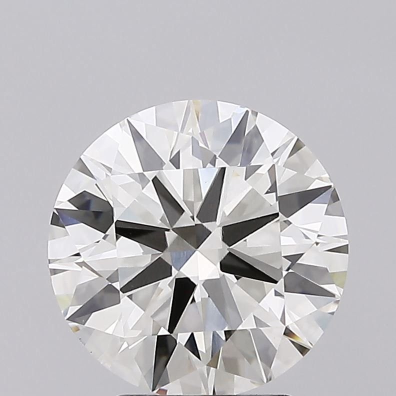 3.06ct J VS1 Rare Carat Ideal Cut Round Lab Grown Diamond