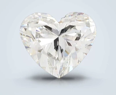 5.05ct G VS1 Rare Carat Ideal Cut Heart Lab Grown Diamond