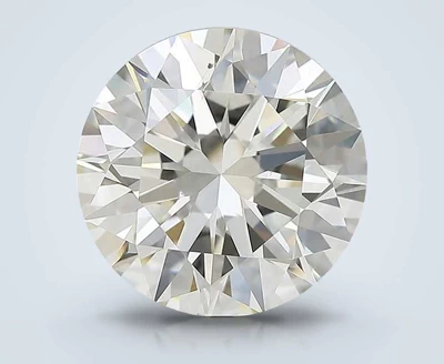 4.51ct K SI1 Rare Carat Ideal Cut Round Diamond
