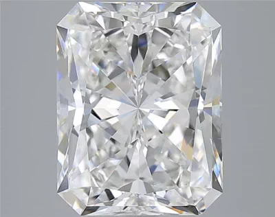 5.24ct F VS2 Excellent Cut Radiant Diamond