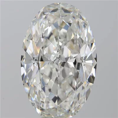 11.37ct G VVS2 Rare Carat Ideal Cut Oval Lab Grown Diamond