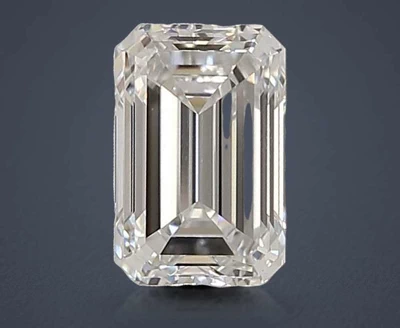 1.46ct D VS1 Very Good Cut Emerald Lab Grown Diamond