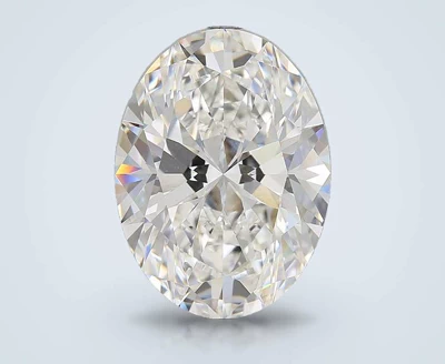 10.09ct F VVS2 Rare Carat Ideal Cut Oval Lab Grown Diamond