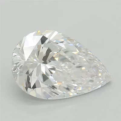 1.01ct E VS1 Rare Carat Ideal Cut Pear Lab Grown Diamond