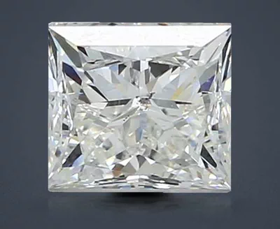 1.50ct J SI1 Good Cut Princess Diamond