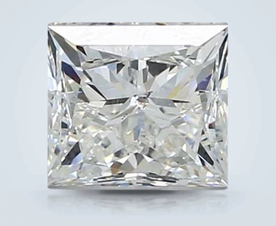 1.50ct J SI1 Good Cut Princess Diamond