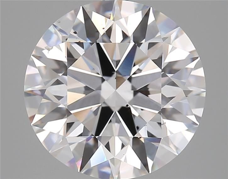 6.06ct E SI1 Rare Carat Ideal Cut Round Lab Grown Diamond