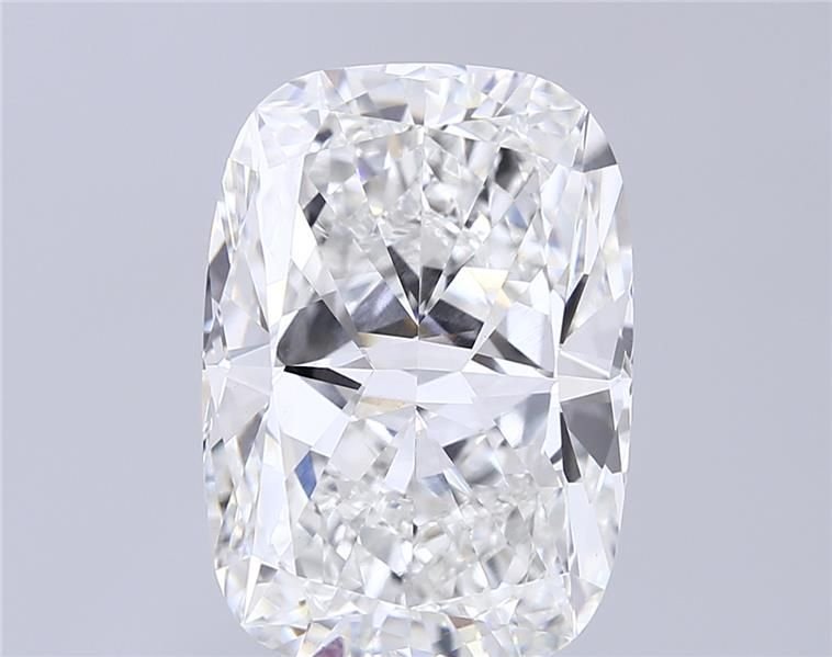 10.07ct F VVS2 Rare Carat Ideal Cut Cushion Lab Grown Diamond