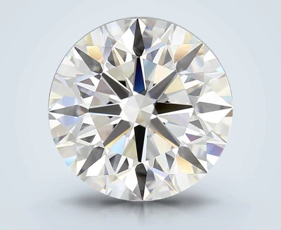 5.03ct H VVS2 Rare Carat Ideal Cut Round Diamond