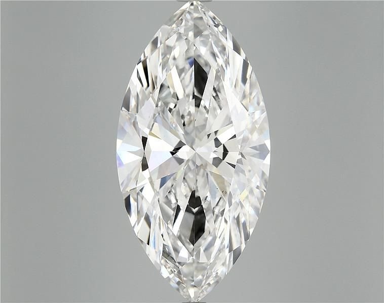 10.59ct F VS2 Rare Carat Ideal Cut Marquise Lab Grown Diamond