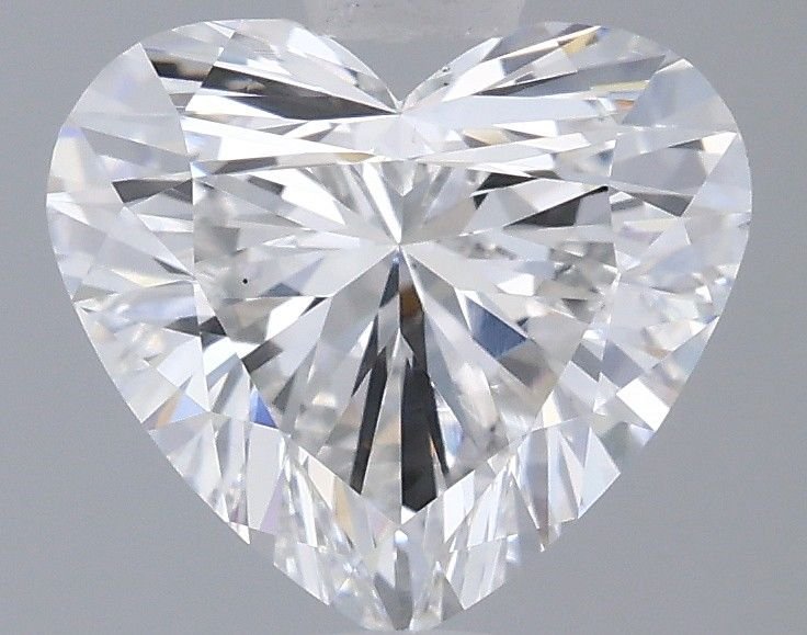 1.37ct E VS1 Rare Carat Ideal Cut Heart Lab Grown Diamond