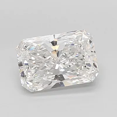 2.99ct F VS2 Very Good Cut Radiant Lab Grown Diamond