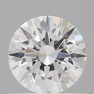 0.52ct D FL Rare Carat Ideal Cut Round Diamond