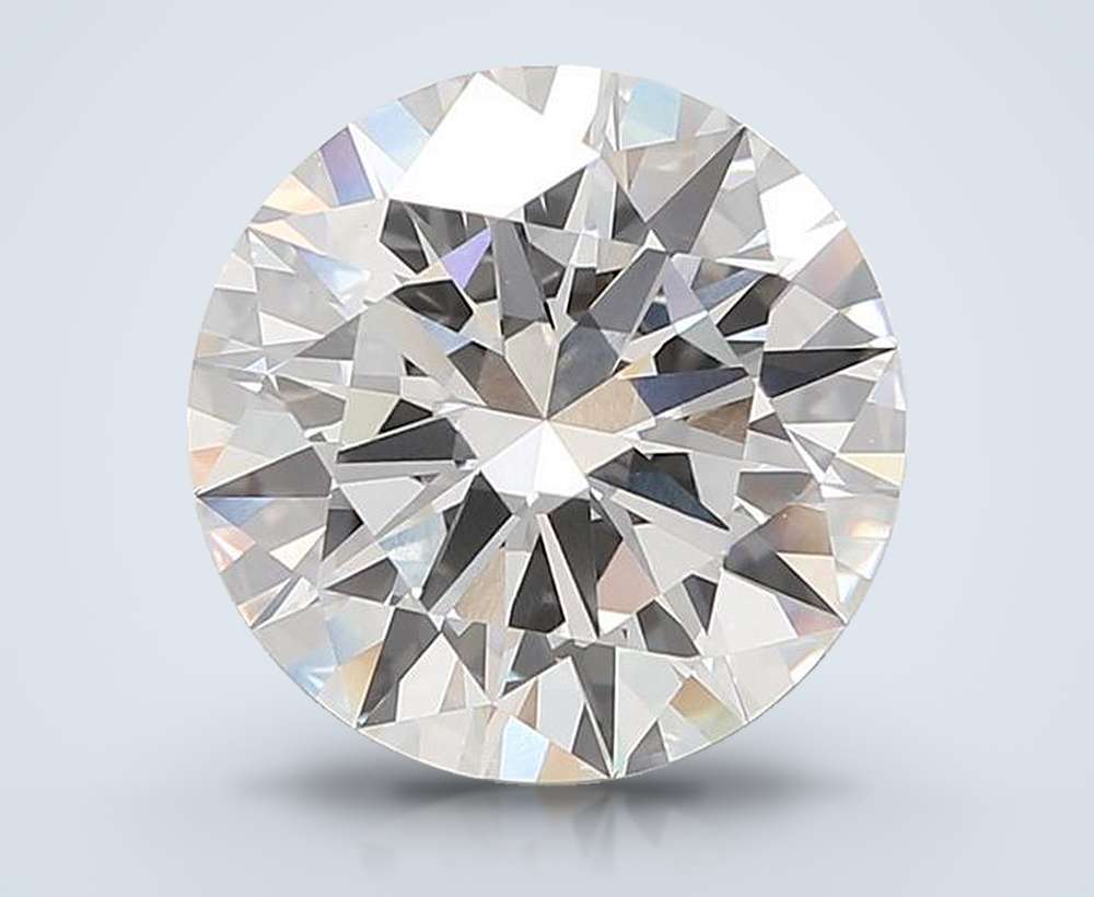 10.05ct G VVS2 Excellent Cut Round Lab Grown Diamond
