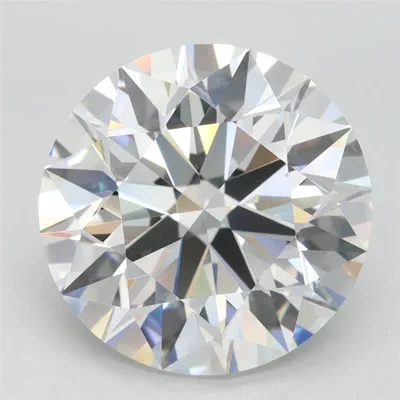 4.00ct D FL Rare Carat Ideal Cut Round Lab Grown Diamond