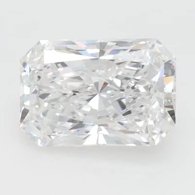 2.06ct D VVS1 Rare Carat Ideal Cut Radiant Lab Grown Diamond