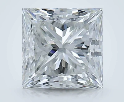 2.03ct J VS2 Rare Carat Ideal Cut Princess Diamond