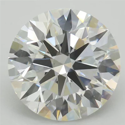 5.75ct F VS2 Rare Carat Ideal Cut Round Lab Grown Diamond
