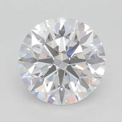 3.66ct E VVS1 Rare Carat Ideal Cut Round Lab Grown Diamond